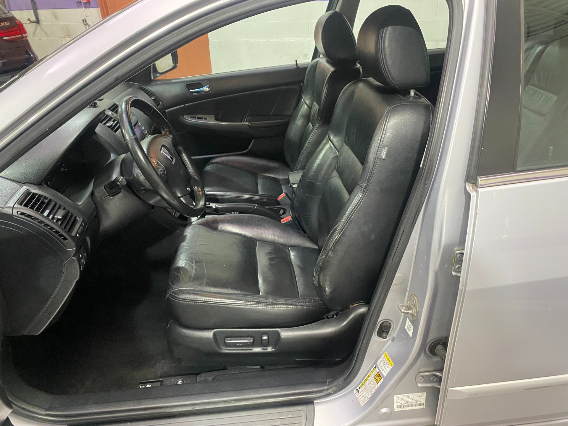 2005 honda outlet accord leather seats