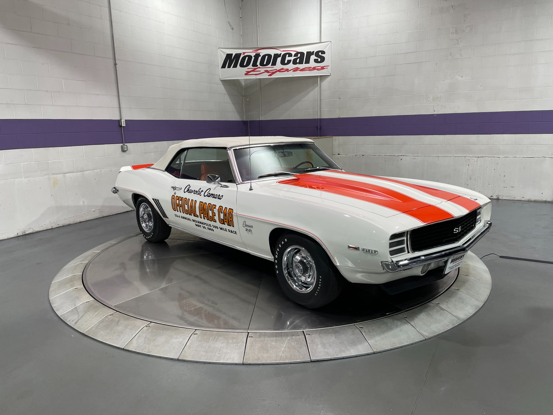 Used 1969 Chevrolet Camaro Z11 Pace Car Convertible For Sale (Sold